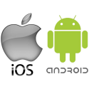 iOS Android logo